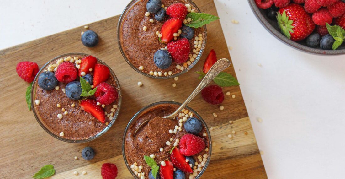 Mousse au chocolat noir à l’aquafaba