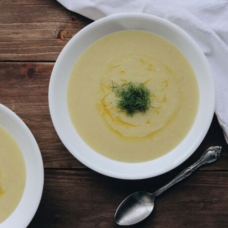 Potage au fenouil et aux pommes de terre