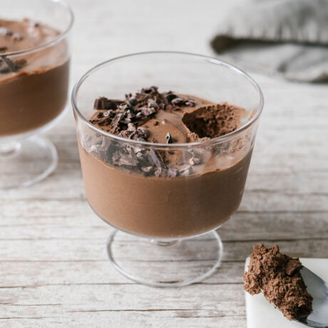 Dessert rapide: Mousse au chocolat au tofu soyeux